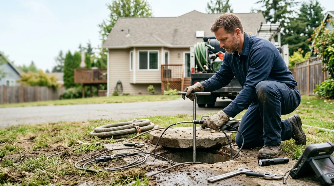 Septic Tank Pumping in Cadillac, MI